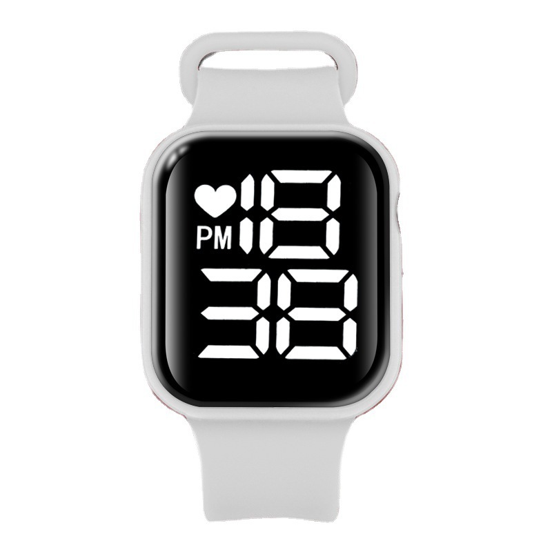07 Women Men LED Digital Watch - obrazek 4