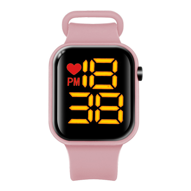07 Women Men LED Digital Watch - obrazek 3